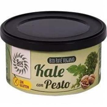 SOLNATURAL Pate Kale con Pesto Bio 125 g, Estándar, Único