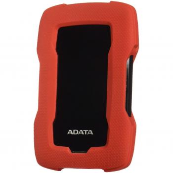 Disco Duro Externo Adata HD330 2 TB HDD Resistente a Golpes en Color Rojo