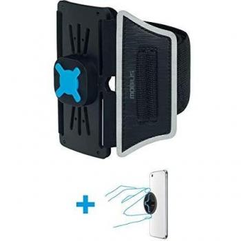 Mobilis U.FIX Run Kit Brazalete Deportivo Universal Negro para Teléfonos Móviles