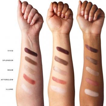 Paleta de Maquillaje Facial 100% Pura Berry Naked - Incluye tonos de rubor, iluminador y sombra de ojos, formulación natural y orgánica, libre de crueldad animal, vegana, sin paraben