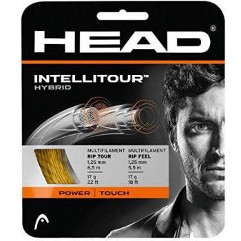 Head INTELLITOUR Cordajes de Raquetas de Tenis, Adultos Unisex, Natural, 16