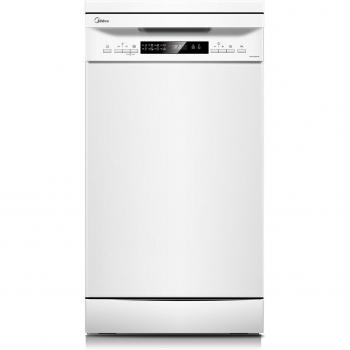 Midea MFD45S200W1ES Lavavajillas Blanco 45 cm Capacidad 10 Servicios Clase Energética A++ con Media Carga y 8 Programas