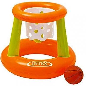 Intex - Juego de baloncesto hinchable, flotador con sonido