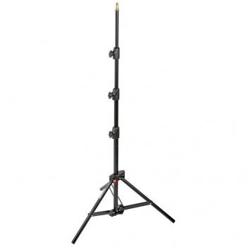 Manfrotto 1051BAC - Soporte de Equipos de iluminación fotográfica, Individual, Negro
