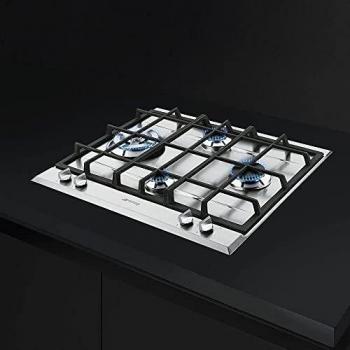 Smeg SLR64SGH Integrado Encimera de gas Acero inoxidable hobs - Placa