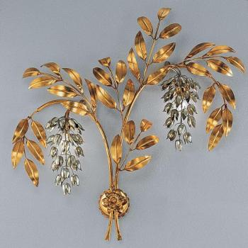 Lámpara de pared PIOGGIA D-Oro, 2 luces