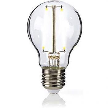 Nedis Bombilla de Filamento LED E27 de Estilo Retro A60