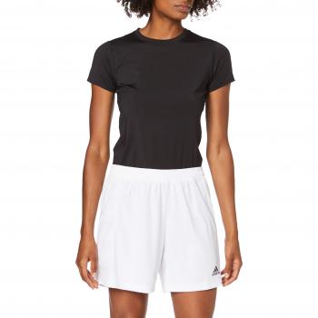 adidas T19 KN SHO W Pantalones Cortos de Deporte, Mujer, White, L/L