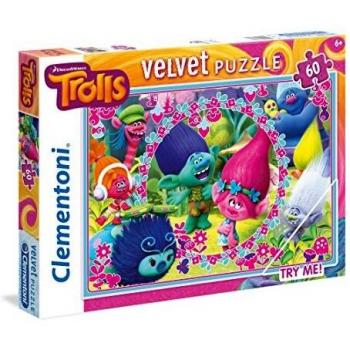 Puzzle de Velour Trolls - 60 Piezas