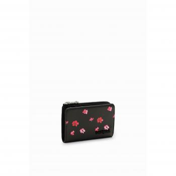 Cartera pequeña Desigual con estampado de flores Florida Preta