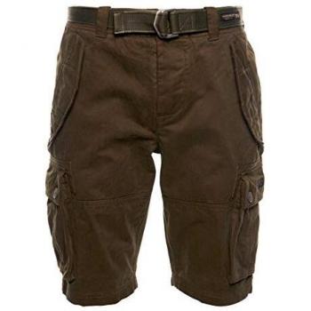 Superdry Core Heavy Thick Cargo Shorts - Canopy Green, Size 30