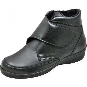 Botines de Mujer LUMEL - BOTA CIERRE VELCRO PALA ELASTICA PLANTILLA EXTRAI BLACK 2738-GLAM en color negro