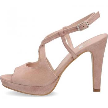 Sandalias con Tacón para Mujer Angari en color Rosa y Nude