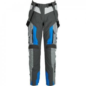 Pantalón de Moto Furygan Discovery Textil Gris Azul Antracita S