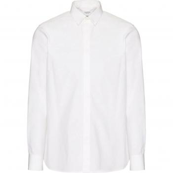 Valentino Men's Rockstud Cotton Shirt - White - Size 41 - 4V3AB29C4WW0BO