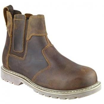 Amblers Safety FS165 Brown Pull-On Dealer Boots - Size 5 UK