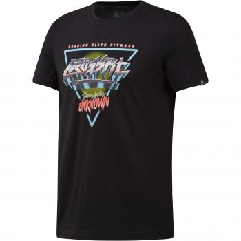Reebok RC Neon Retro tee Camiseta, Hombre, Negro, XS