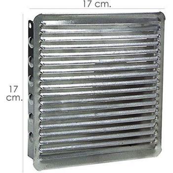WOLFPACK LINEA PROFESIONAL 2530032 Rejilla Ventilacion Empotrar 17x17 cm. Aluminio