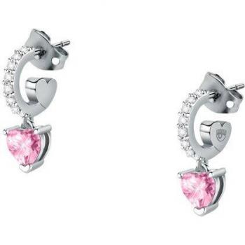 Pendientes Chiara Ferragni First Love de latón plateado