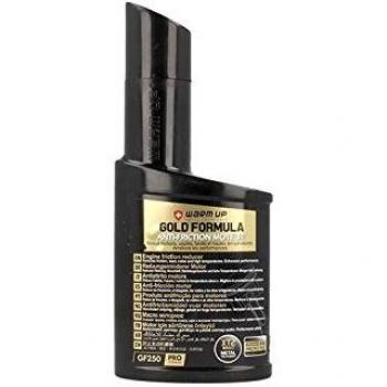 Aditivo Antifricción WARM UP Gold Formula 250ml - Tratamiento de Metales para Motor, Caja de Cambios y Diferencial
