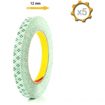 Cinta adhesiva transferencia 3 m doble cara 465 12 mm x 55 m x 5