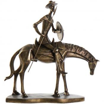 Figura decorativa de resina del Quijote - DKD Home Decor (42 x 13 x 43.5 cm)