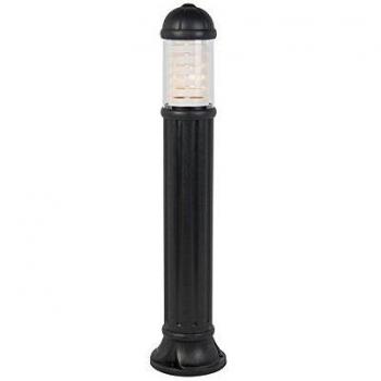 Baliza rústica negra 110cm IP55 SAURO
