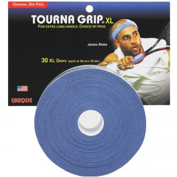 Tourna Grip XL Blue Overgrip 30-Pack