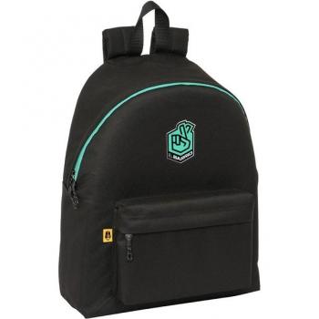 Mochila Kings League El Barrio 33x42x15cm Safta negra