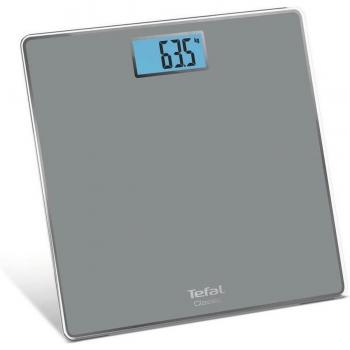 Báscula Digital de Baño Tefal PP150 Gris Plateado 31 x 21 x 3 cm
