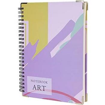 ASYOUWISH Cuaderno, Cuaderno A5 con Tapa dura Forrada, Papel Premium, 70 Hojas Para uso a Doble Cara, Se Puede Utilizar Como Diario, Libro de Composición, Agenda