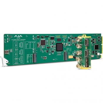 AJA OG-UDC Modular 3G-SDI Up/Down/Cross Converter with Dashboard Support, Green, 2048 x 1080 Pixels, Temperature Range -40 to 60 °C