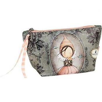safta 811913768 Neceser, Bolsa de Aseo Santoro, Verde
