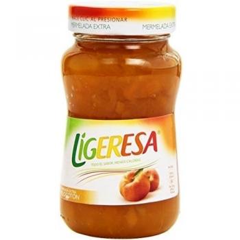 Ligeresa - Mermelada Extra de Melocotón - 330 ml - [pack de 6]