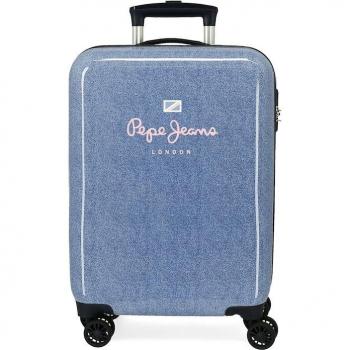 Maleta de cabina Pepe Jeans Lena rígida 55 cm denim