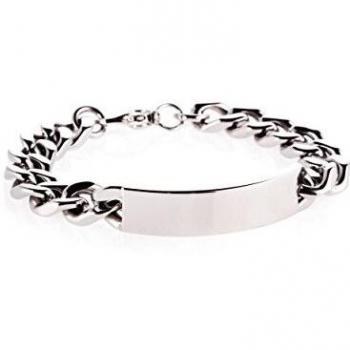 Lotus Style Pulsera modelo LS1554-2/1 de la colección Men In Black en acero para caballero