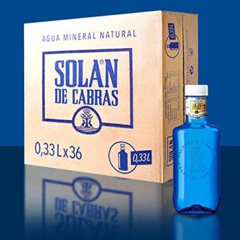 Agua mineral Solán de Cabras 33cl (pack 36 botellas)