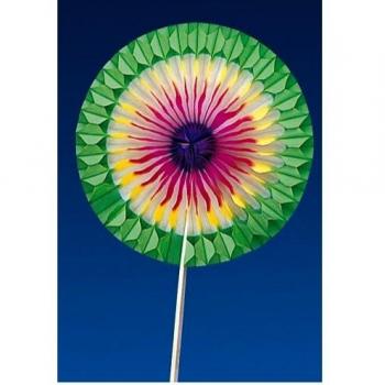 García de Pou 115.07 Adornos Helados Abanicos Chinos, 12 x 15 Cm, Set de 144, Multicolor