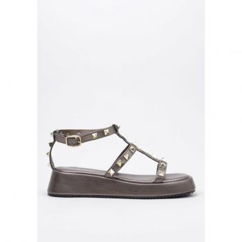 Sandalia de Plataforma Krack Core TACKS 39 Gris