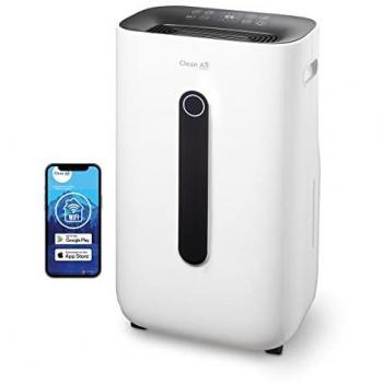 Deshumidificador y Purificador de Aire Clean Air Optima CA-705 Smart Wifi - 2 en 1 para espacios de hasta 50 m², rendimiento de hasta 16 litros/día