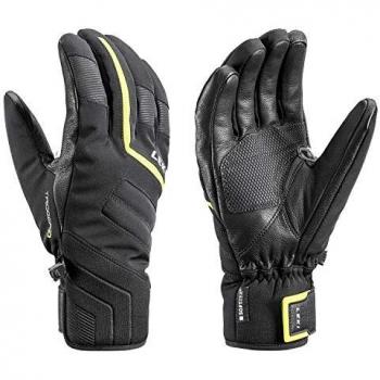 Guante de Esquí para Hombre Leki Falcon 3D, Negro, Talla 9