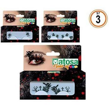 Atosa C/V PESTAÑAS Halloween 3 ST, 39698