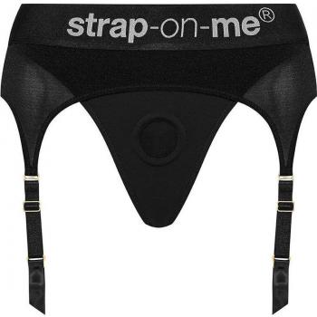 Rebel Luxury Strap-On Harness with Suspenders