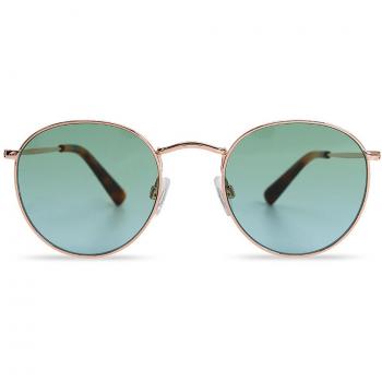 Messy Weekend LENNON Rose Gold Green 50mm Men's Sunglasses