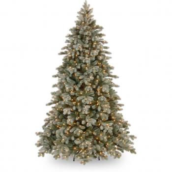 Ãrbol de navidad artificial PARÃS, helado, LED, verde oscuro, soporte metÃ¡lico, 240 cm, Ã 170 cm - Abeto decorativo / Ãrbol sintÃ©tico - artplants
