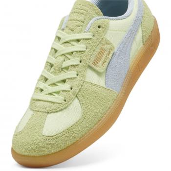Zapatillas Puma Palermo Vintage para mujer en color verde y amarillo, talla 36
