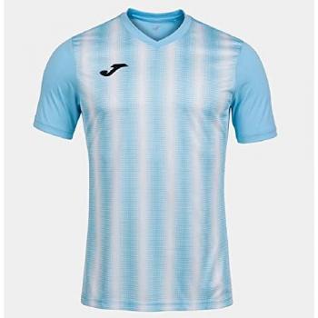 Camiseta de Manga Corta para Hombre Joma Inter II Celeste y Blanco