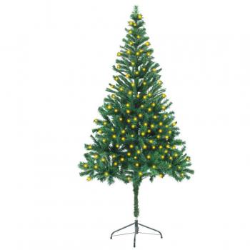 Pre-lit Artificial Christmas Tree with Stand 180 cm 564 Branches