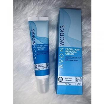 Avon Skin so Soft Fresh & Smooth Moisturizing Facial Hair Removal Cream