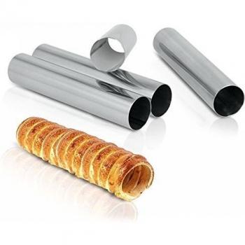 Metaltex Rollitos repostería, Plateado, Estandar